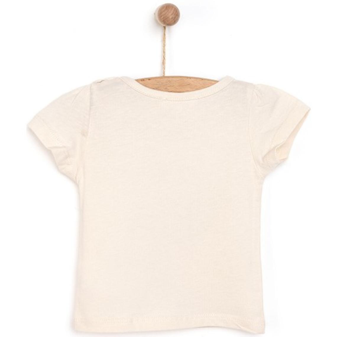 Hellobaby Basic Best Mom Baskılı Tshirt Kız Bebek
