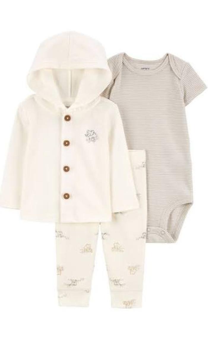 Carter's Layette Bebek 3'lü Hırkalı Set