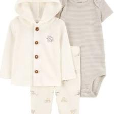 Carter's Layette Bebek 3'lü Hırkalı Set