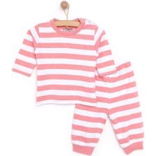 HelloBaby HelloBaby Yenidoğan Çizgili Tshirt-Tayt 2li Takım Unisex