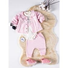 Pakel Kız Bebek Takım 0-6 Ay Pembe