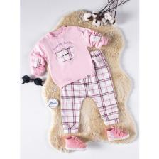 Pakel Kız Bebek Takım 6-12 Ay Pembe