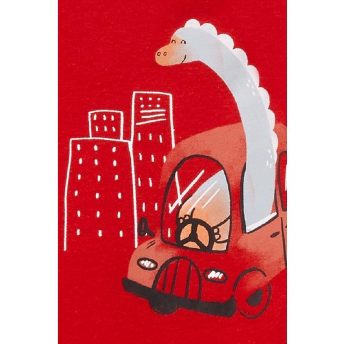 Carter's Erkek Bebek Tulumlu Set Kırmızı