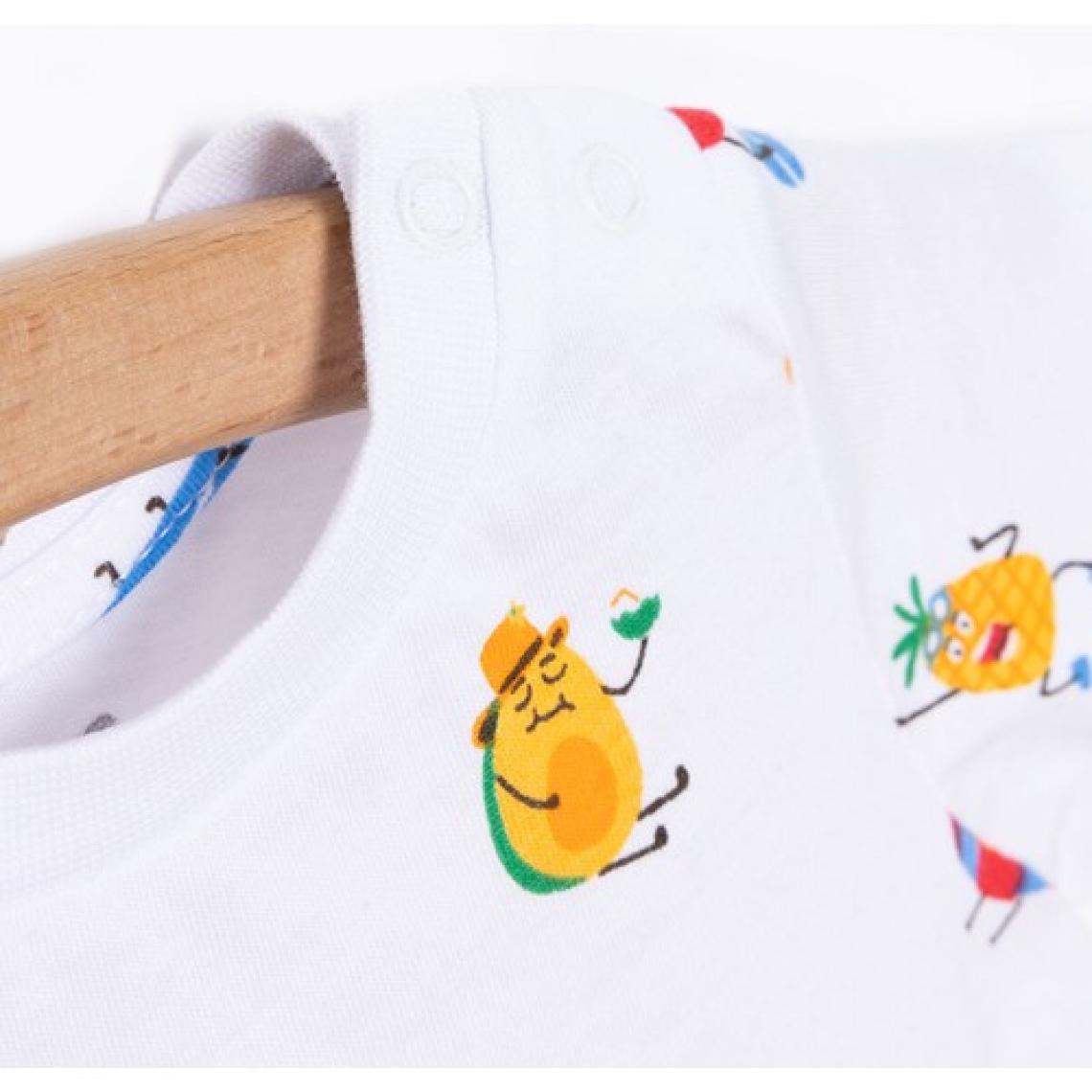 Hellobaby Basic Erkek Meyve Baskılı T-Shirt Erkek Bebek