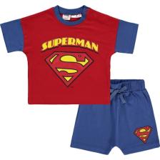 Superman Süperman Erkek Bebek Takım 6-18 Ay Kırmızı