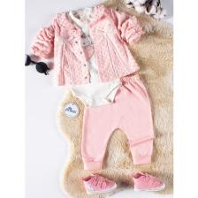 Pakel Kız Bebek Takım 0-6 Ay Açık Pembe