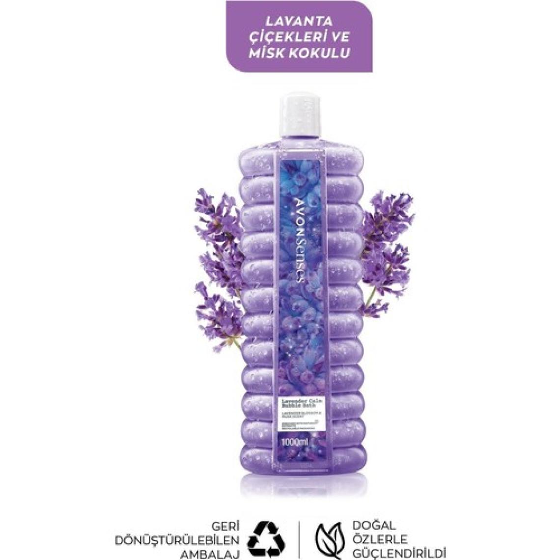 Avon Senses Zambak Lavanta Menekşe ve Ahududu Kokulu Banyo Köpüğü Paketi