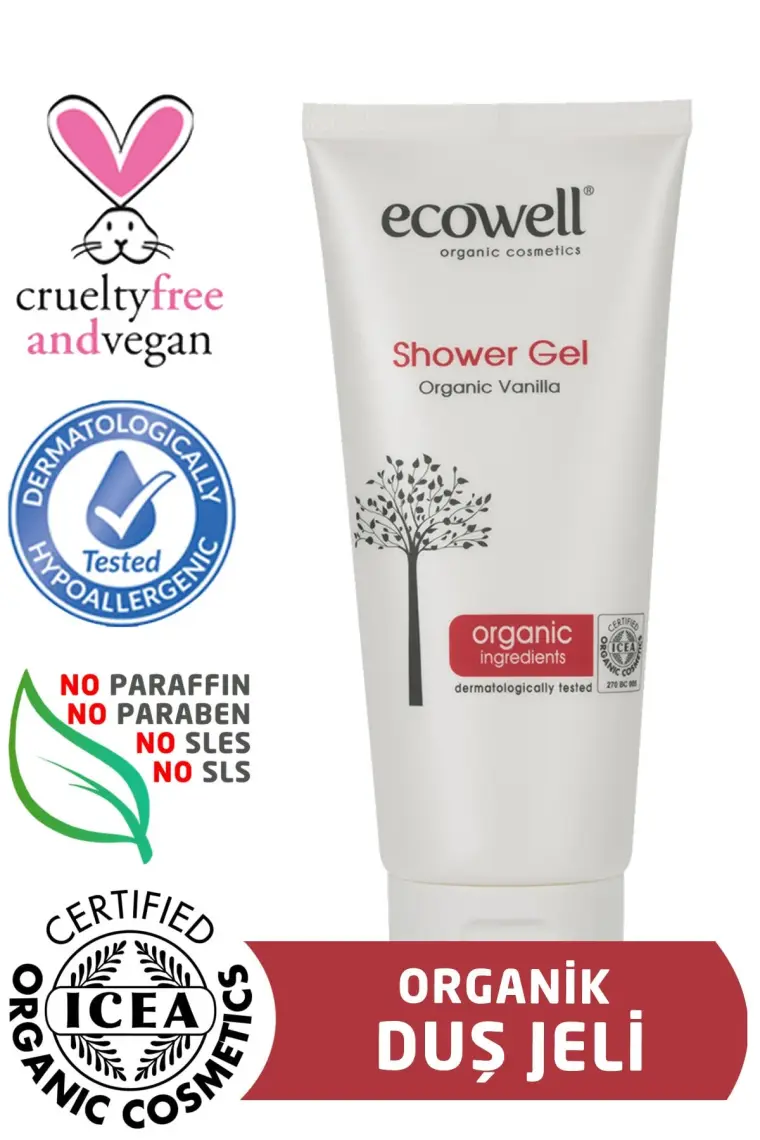 Ecowell Organik Duş Jeli (200 Ml)