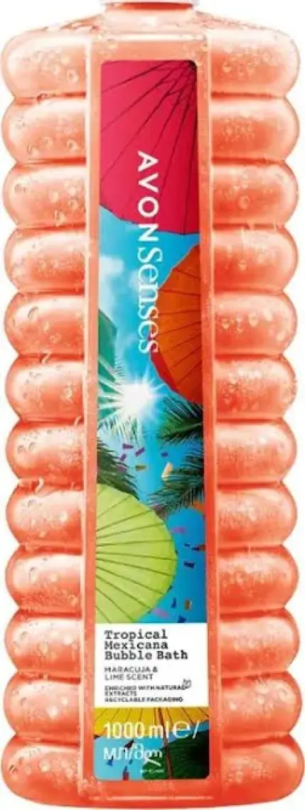 Avon Tropical Mexicana Çarkıfelek ve Limon Kokulu Banyo Köpüğü 1 Lt.
