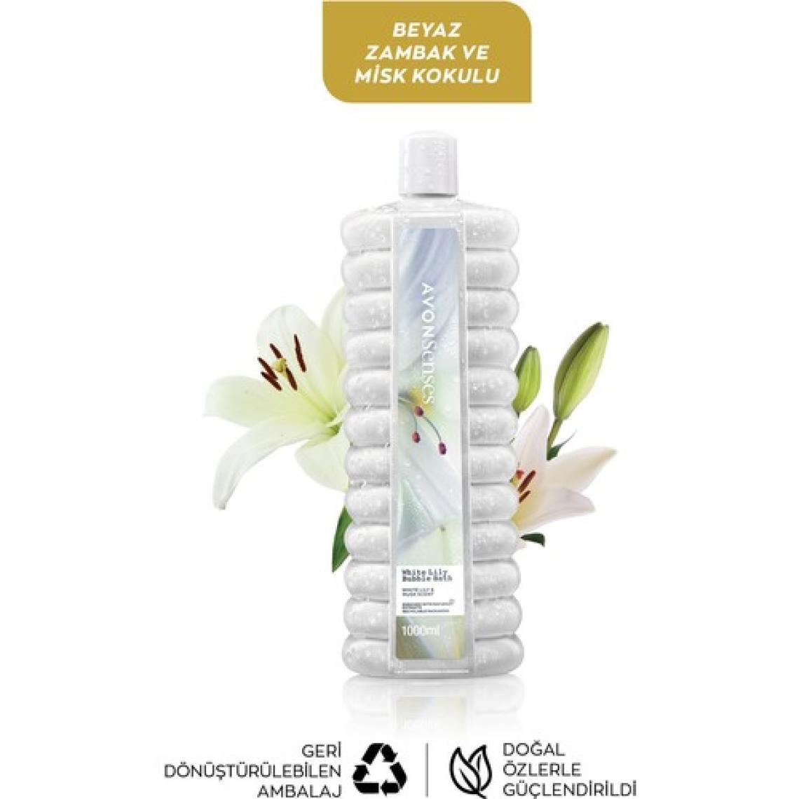 Avon Senses Zambak, Lavanta, Deniz Tuzu Ve Güneş Çiçeği Kokulu Banyo Köpüğü Paketi