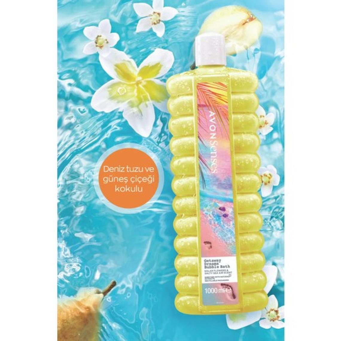 Avon Senses Zambak, Lavanta, Deniz Tuzu Ve Güneş Çiçeği Kokulu Banyo Köpüğü Paketi