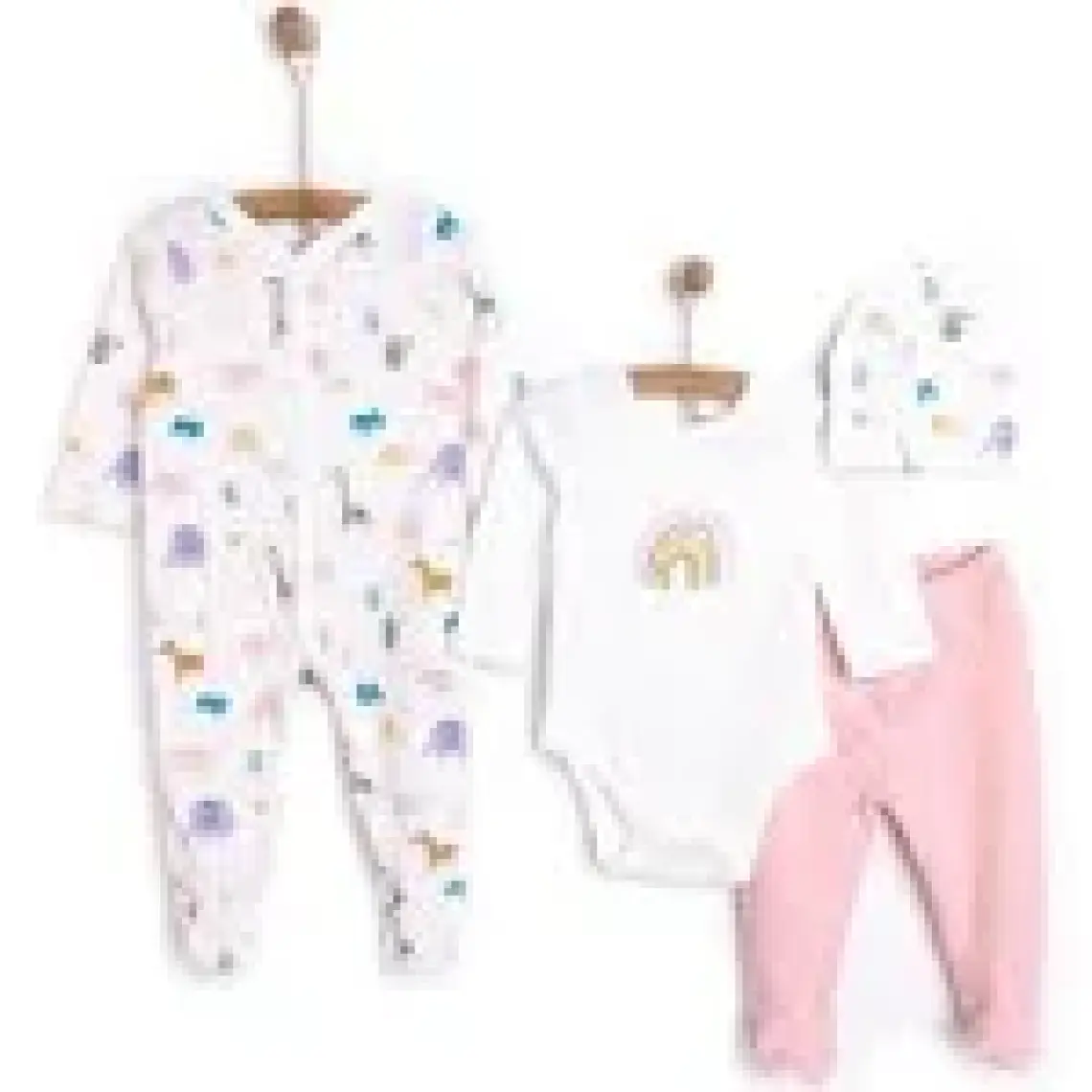 HelloBaby Yenidoğan 4lü Hastane Çıkışı Unisex