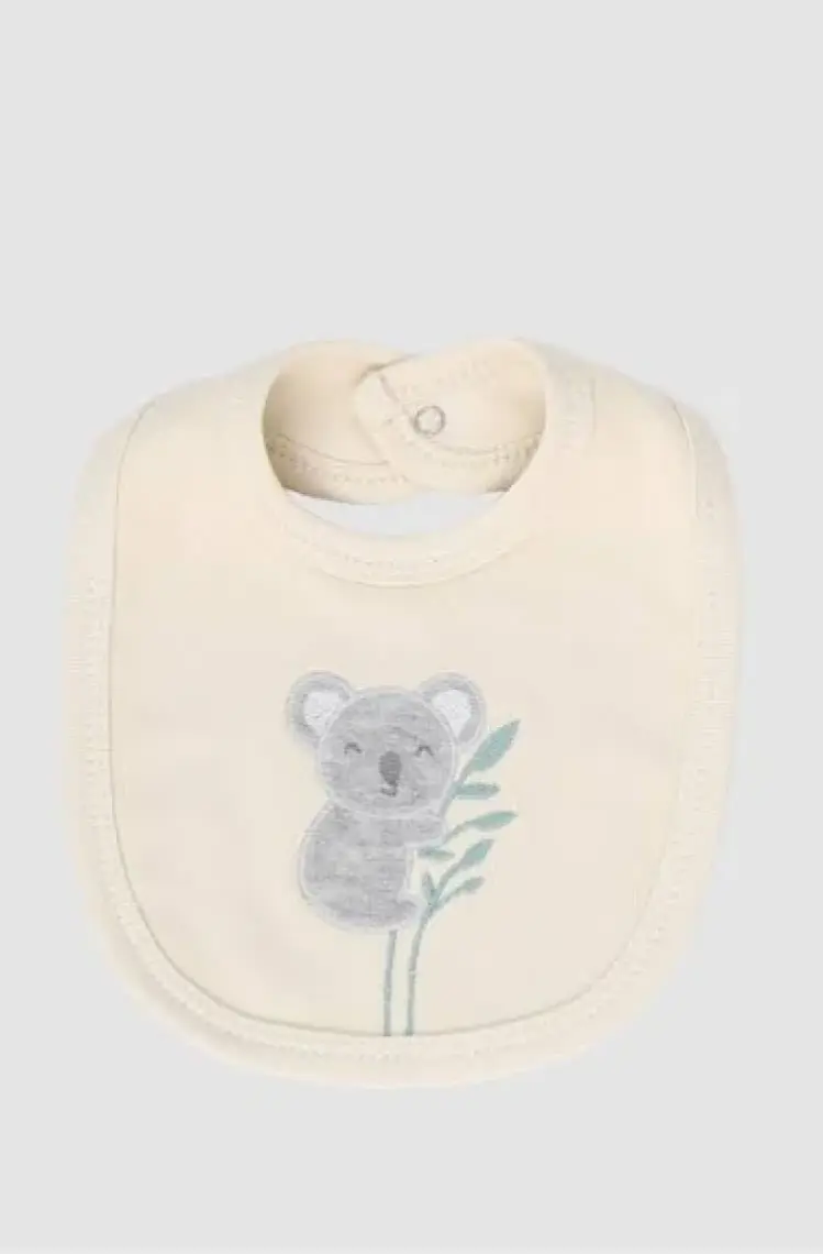 Bebitof Koala Nakışlı 10 Parça Hastane Çıkışı Zıbın Seti  Pamuk