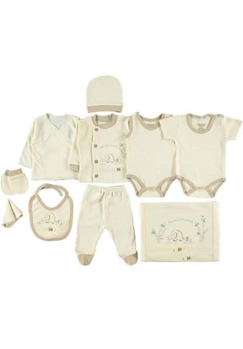 Bebbek 19051 Organic Bamboo 10'lu Hastane Çıkışı
