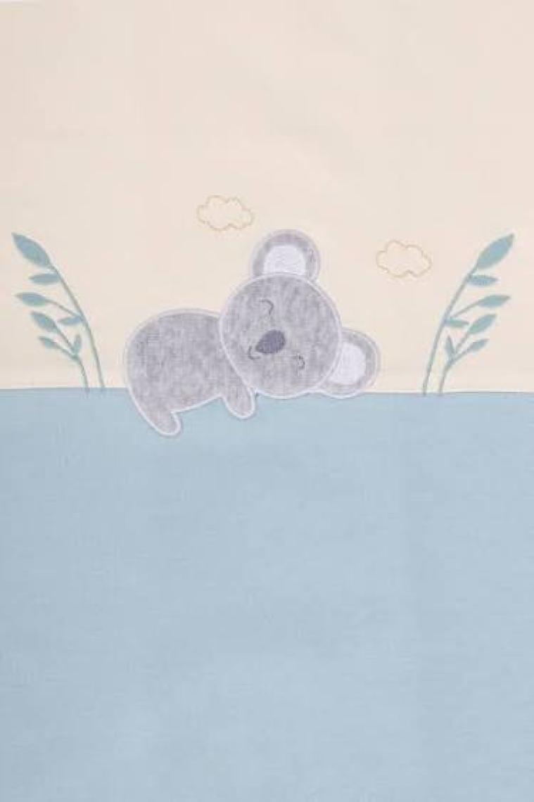 Bebitof Koala Nakışlı 10 Parça Hastane Çıkışı Zıbın Seti  Pamuk