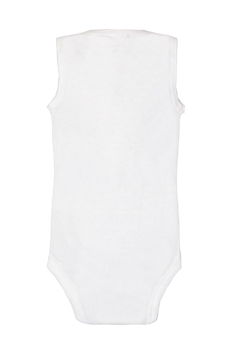Bebek Kolsuz Body 5'li Paket Beyaz