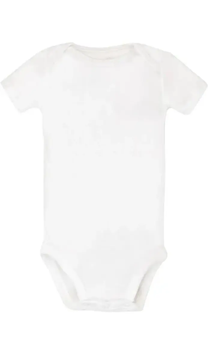 Bebek Kısa Kollu Body 5'li Paket Beyaz