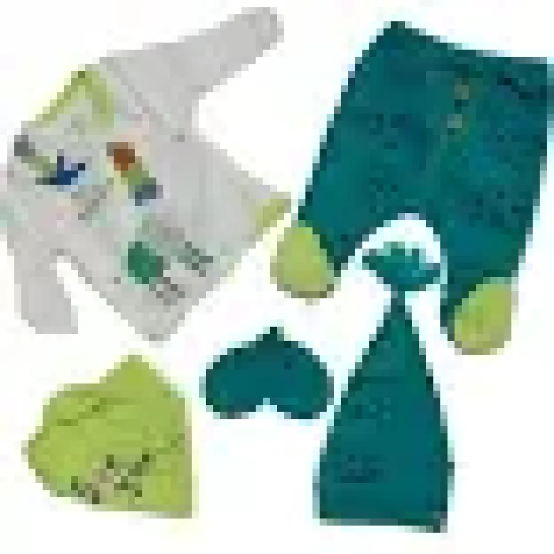 Imaj Time Origami Erkek Bebek 5'Li Zıbın Set Imj-5059