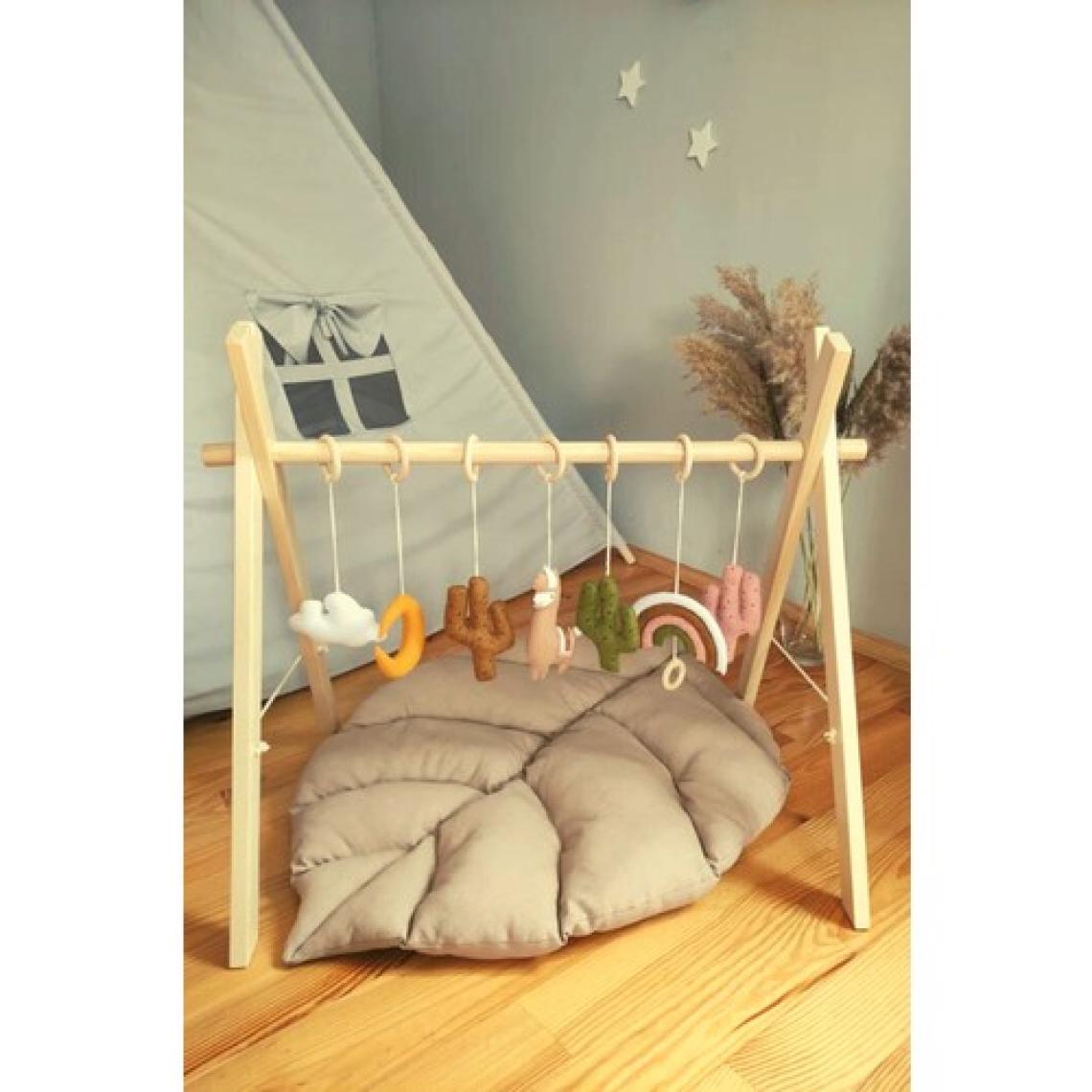 Alyones Boho Baby Oyun Salonu Oyuncakları, Baby Gym (Renksiz, Ham)