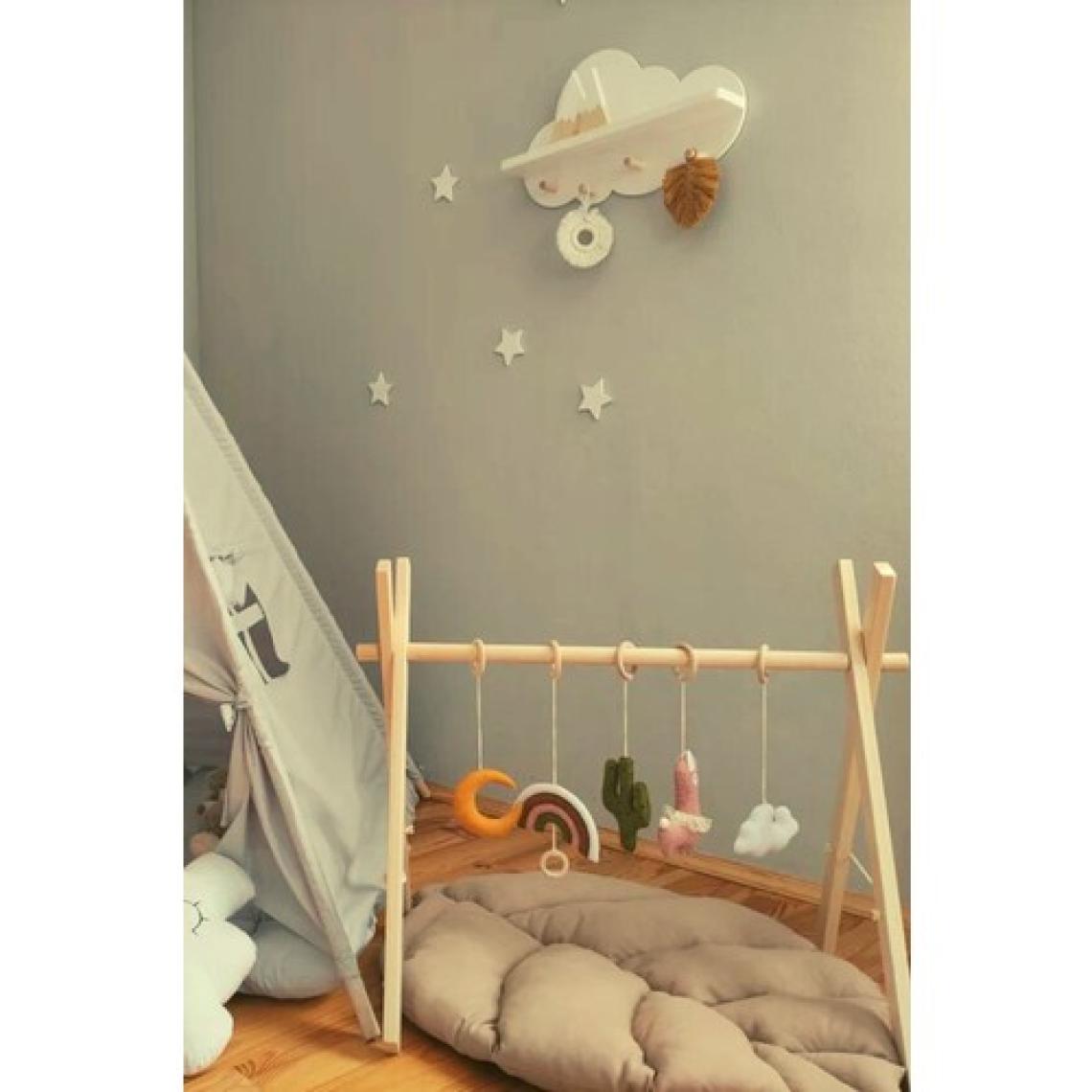 Alyones Boho Baby Oyun Salonu Oyuncakları, Baby Gym (Renksiz, Ham)