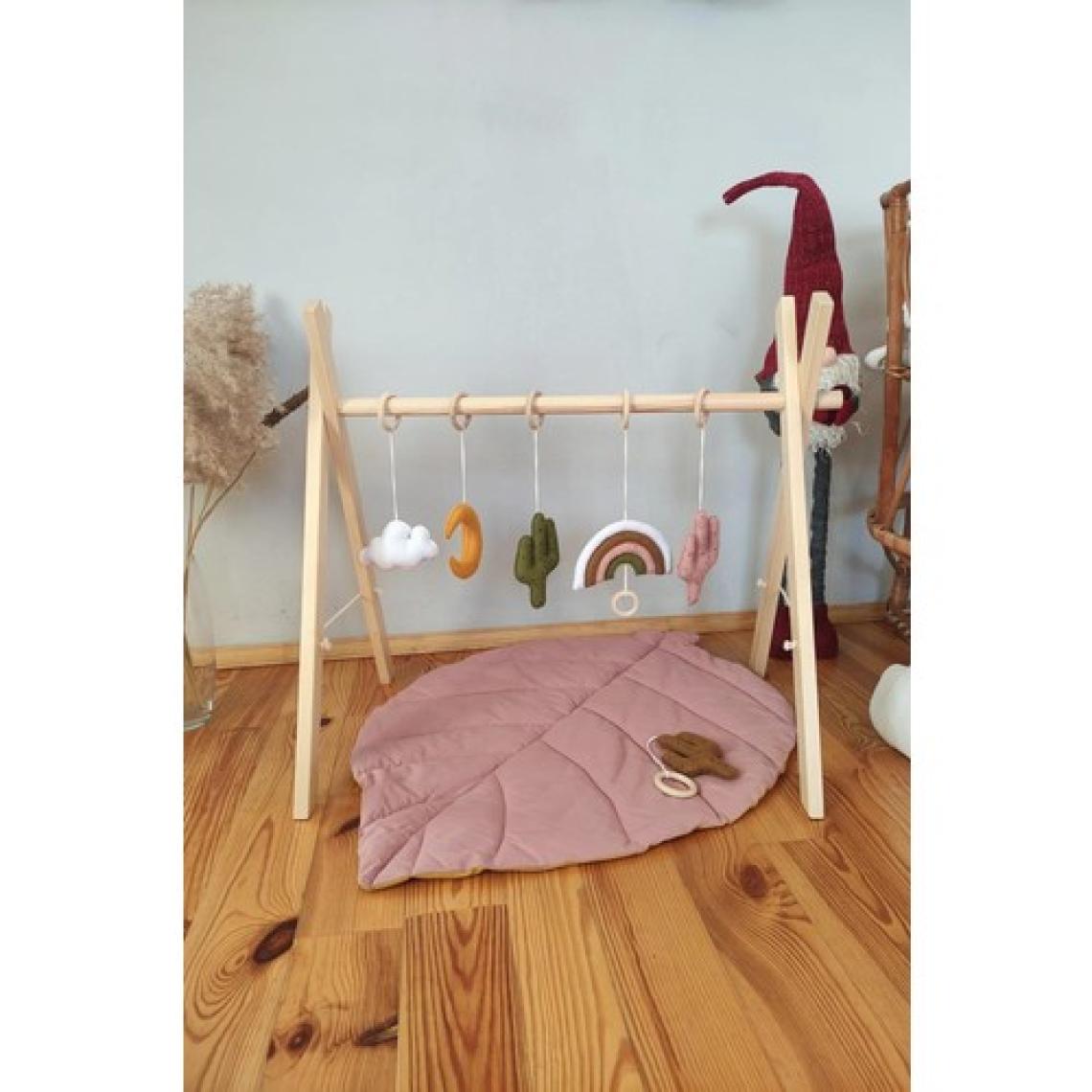 Alyones Boho Baby Oyun Salonu Oyuncakları, Baby Gym (Renksiz, Ham)