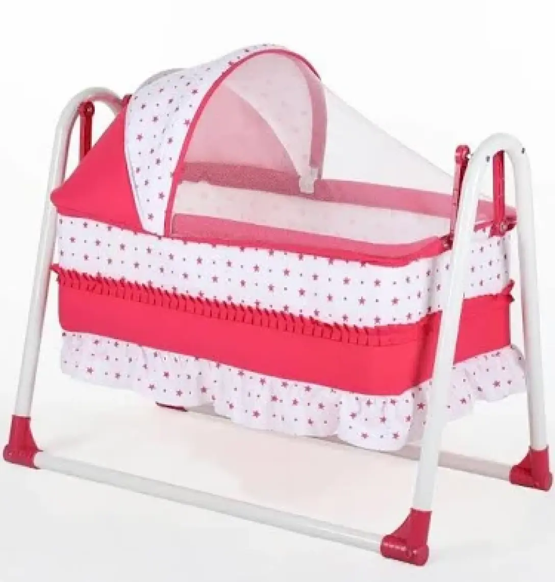 Tommybaby Yuvam Sepet Beşik Portatif Bebek Beşiği Sallanır Beşik