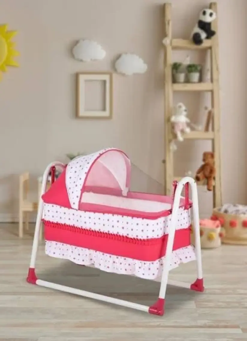 Tommybaby Yuvam Sepet Beşik Portatif Bebek Beşiği Sallanır Beşik