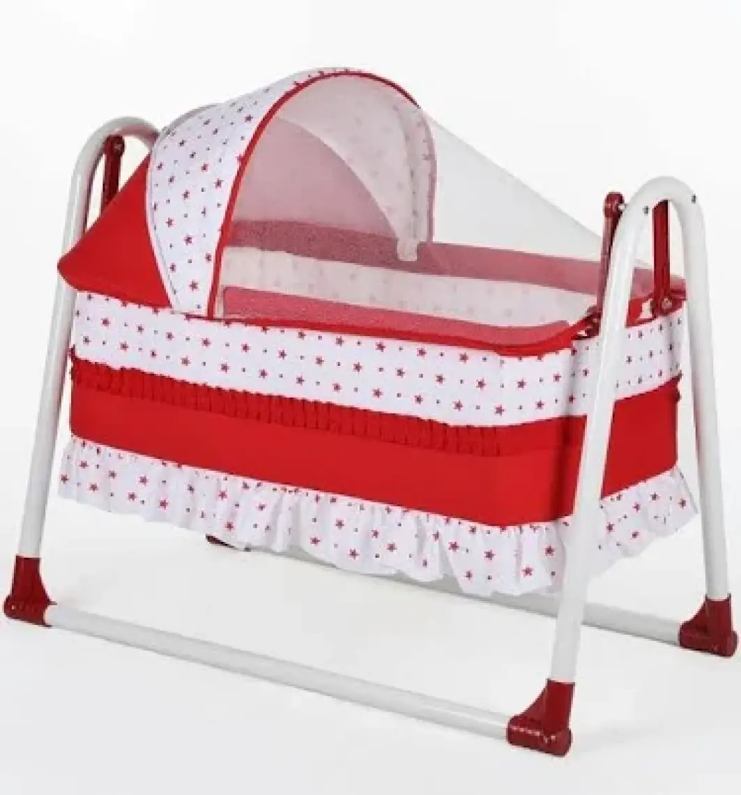 Tommybaby Yuvam Sepet Beşik Portatif Bebek Beşiği Sallanır Beşik
