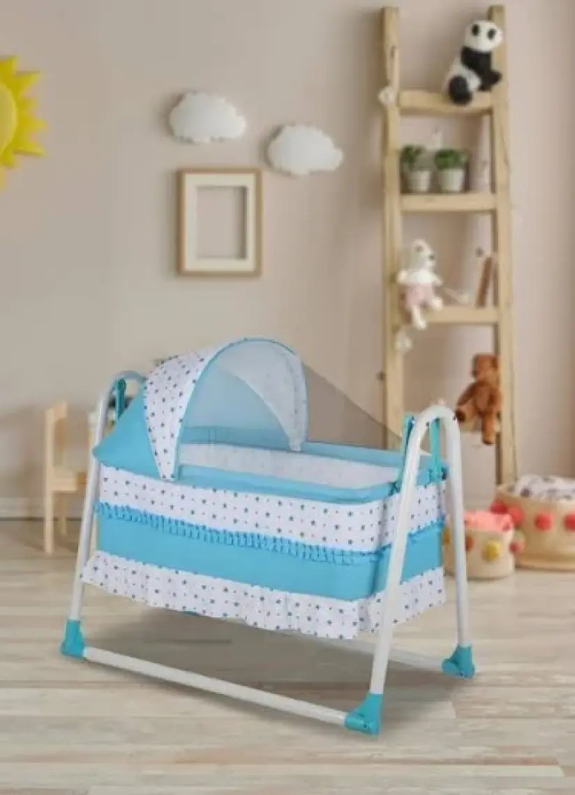 Tommybaby Yuvam Sepet Beşik Portatif Bebek Beşiği Sallanır Beşik