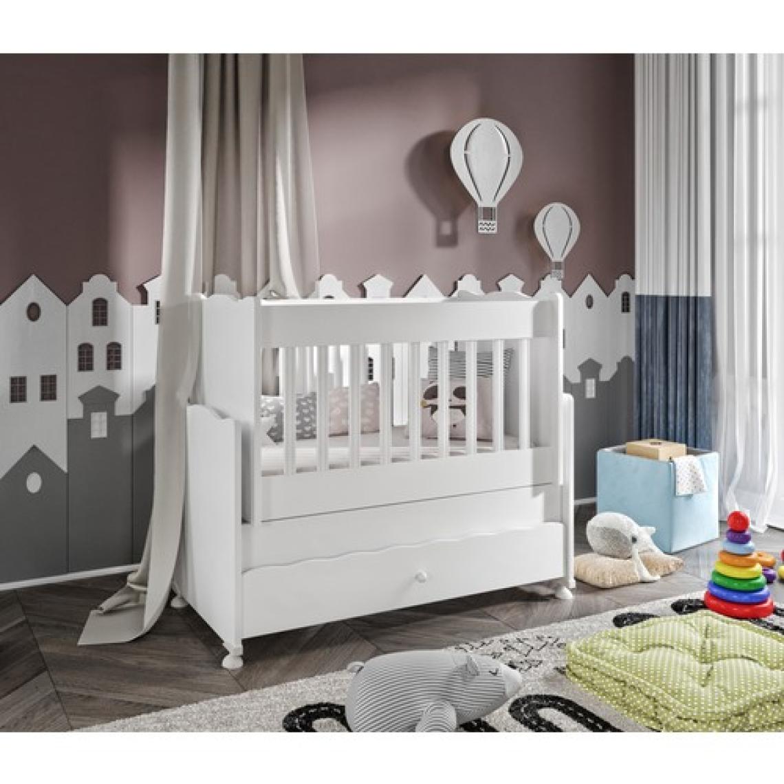 Berry Sallanabilen, Çekmeceli Anne Yanı Mdf Beşik (50X90CM)