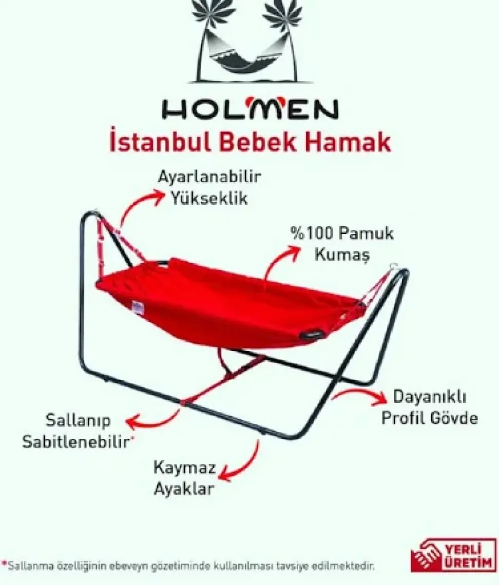 Holmen İstanbul Bebek Hamağı - Ekru