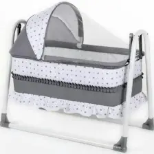 Yuvam Lüx Sepet Beşik Portatif Bebek Beşiği Sallanır Beşik