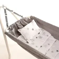 Holmen Milas Bebek Hamağı  Sallanır Bebek Beşiği  Gri