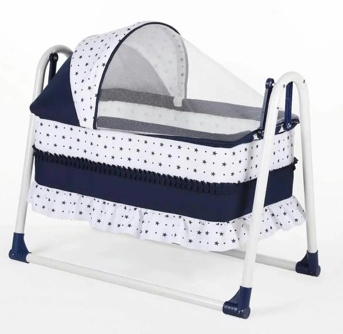 Tommybaby Yuvam Sepet Beşik Portatif Bebek Beşiği Sallanır Beşik