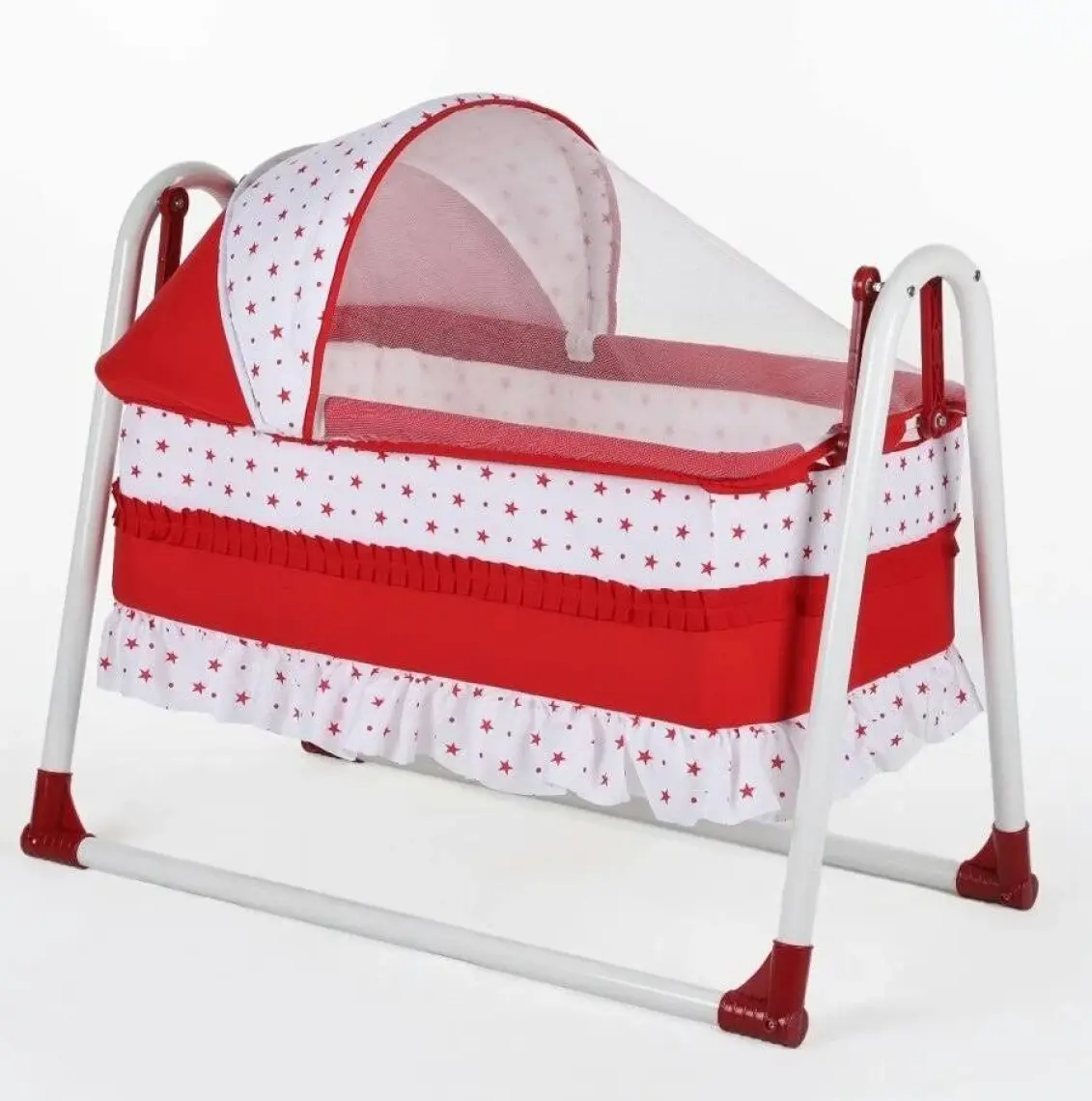 Tommybaby Yuvam Sepet Beşik Portatif Bebek Beşiği Sallanır Beşik