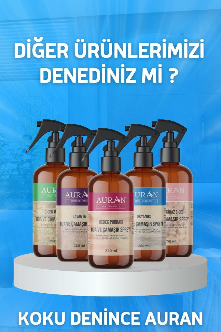 Bebek Pudrası Çubuklu Oda Kokusu Ve Bebek Pudrası Oda Ve Çamaşır Spreyi Oda Kokusu 2'li Favori Set