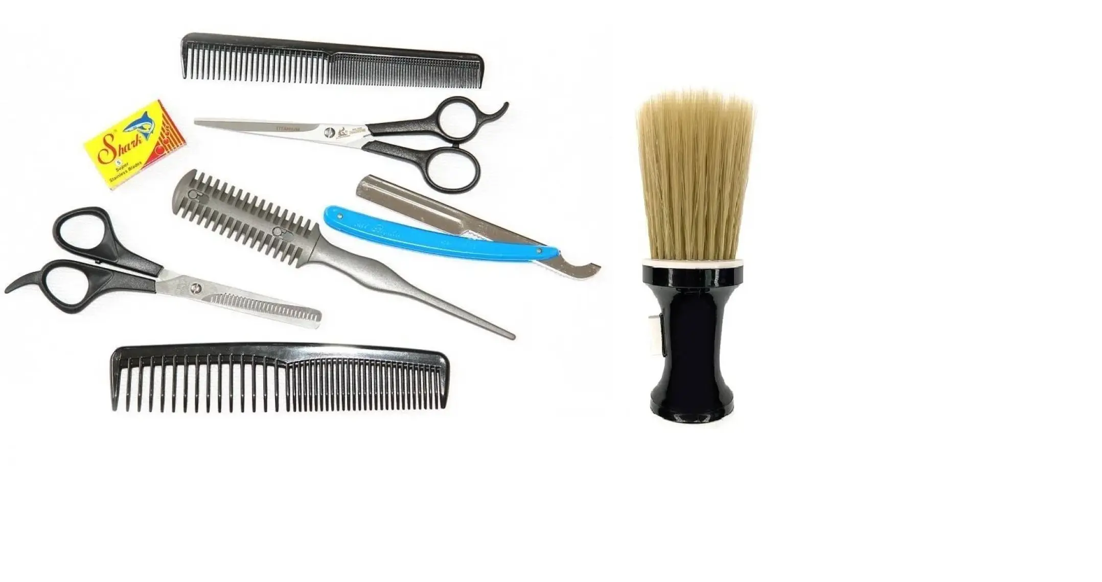 Alfa SET19 6'lı Berber Seti + Ense Fırçası