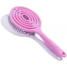 One Step 3D Profesyonel Açma Tarama Saç Fırçası Pembe