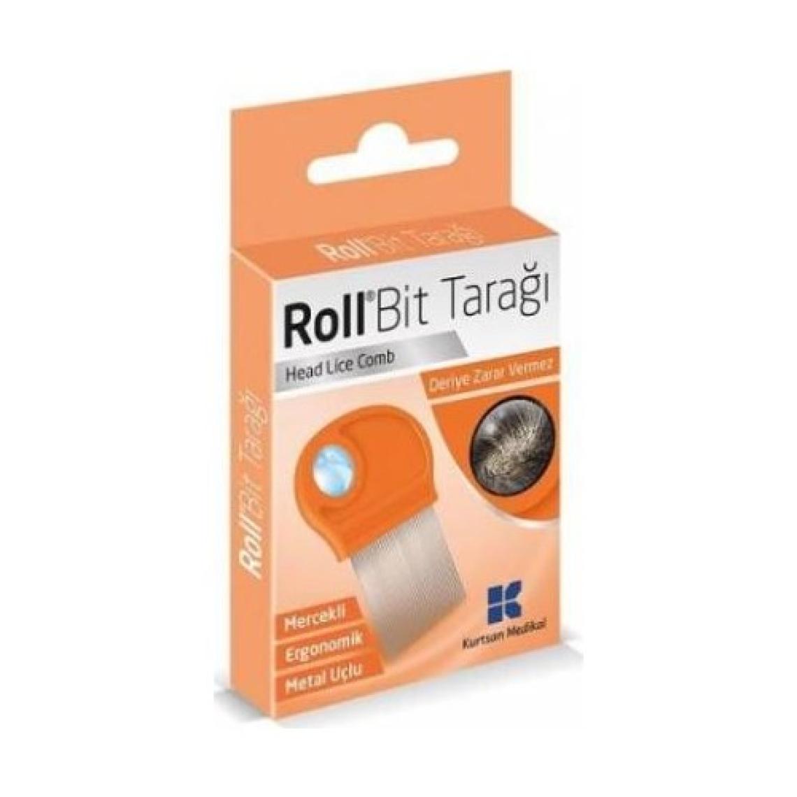 Roll Bit Tarağı Deriye Zarar Vermez Mercekli