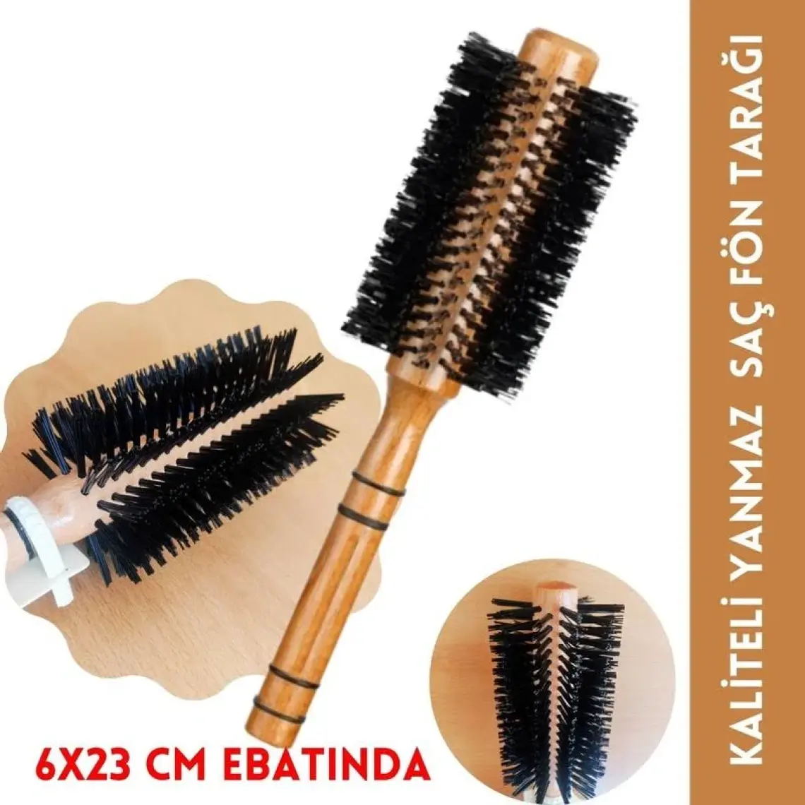 Elsa Professional 0.41 Yumuşak Saç Fön Fırçası