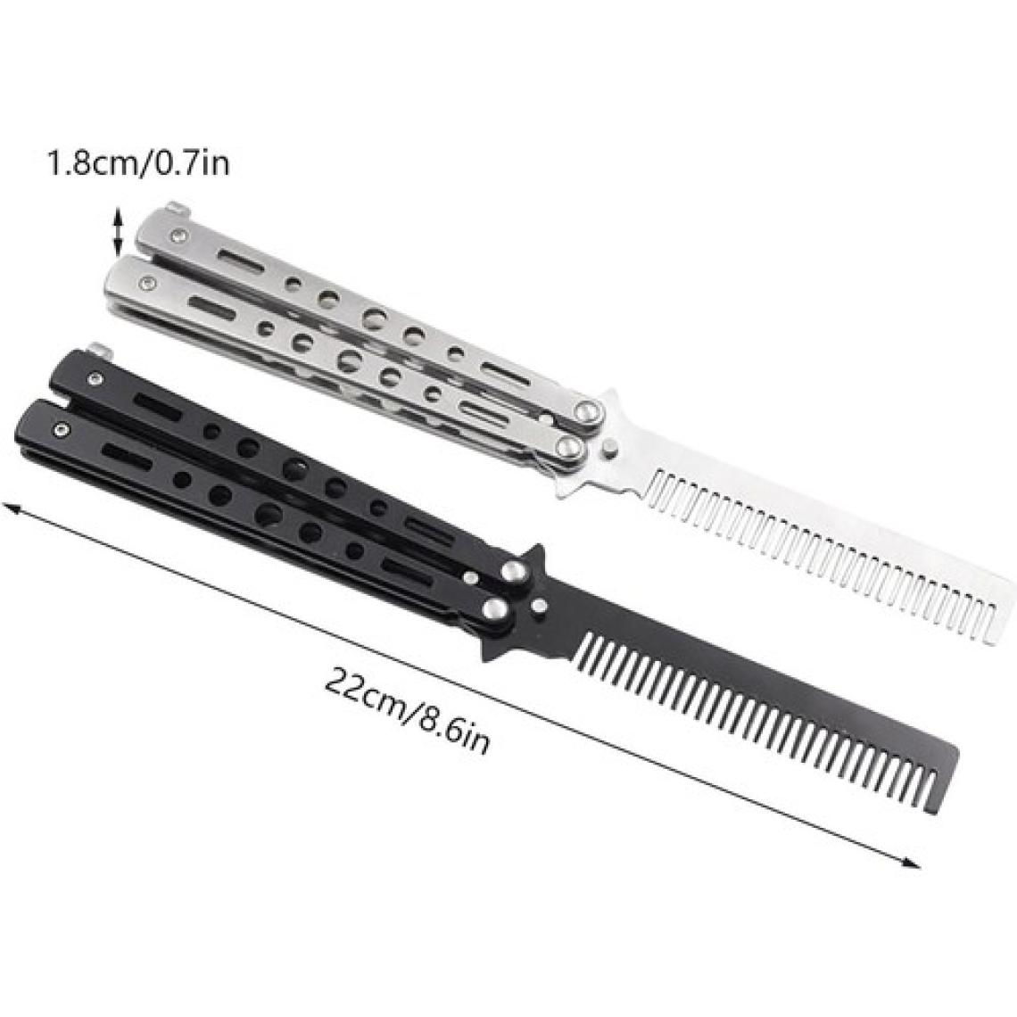 Cbtx Çelik Katlanır Saç Şekillendirici Kelebek Tarak