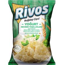 Rivos Mevsim Yeşillikleri Buğday Cipsi 56 gr