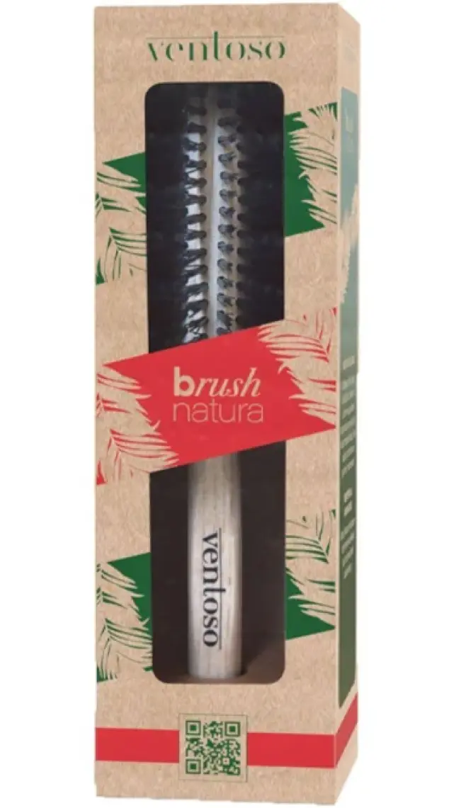 Ventoso Brush Natura No:5 Ahşap Fön Fırçası
