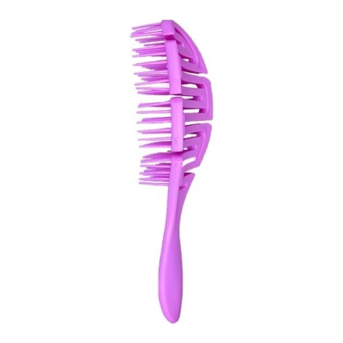 Mobee Plastik Bükülebilir Saç Tarağı Hafif Acıtmaz Saç Tarama Pembe