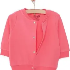 HelloBaby HelloBaby Basic Ribanalı Hırka Kız Bebek