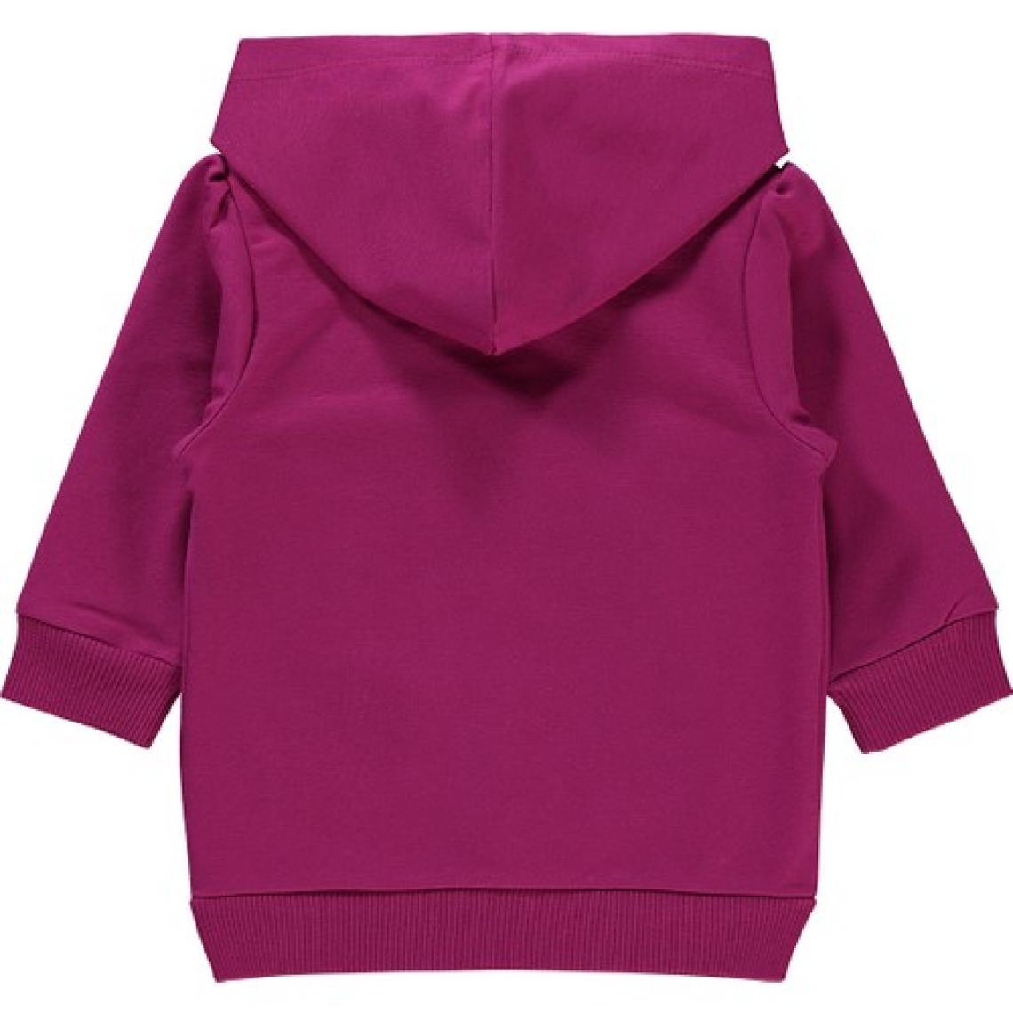 Civil Baby Kız Bebek Kapüşonlu Hırka 6-18 Ay Mor