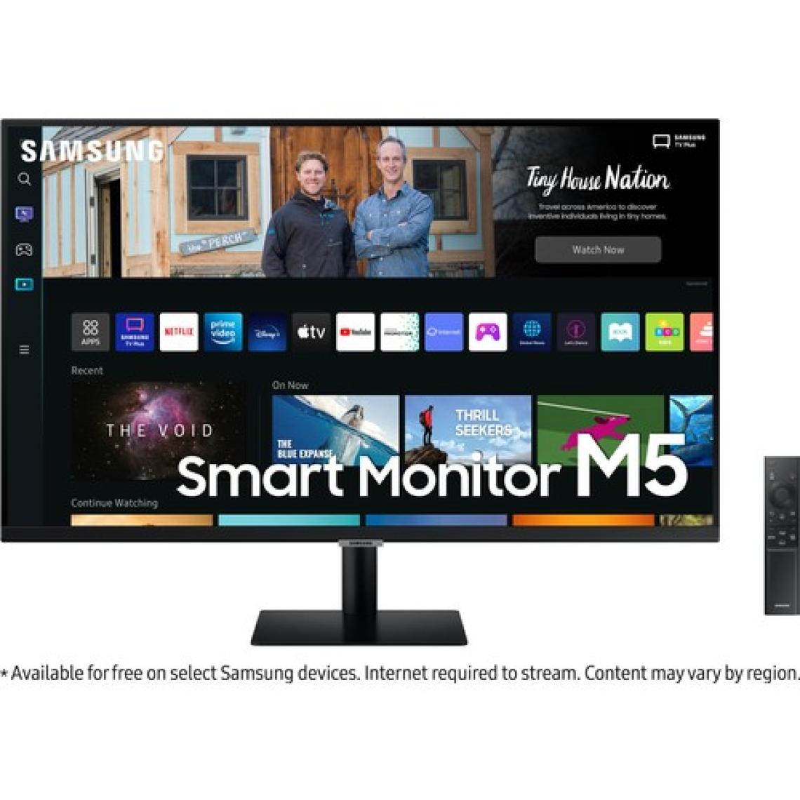 Samsung M5 LS27CM500EUXUF 27" 4ms Full HD LED Monitör Siyah