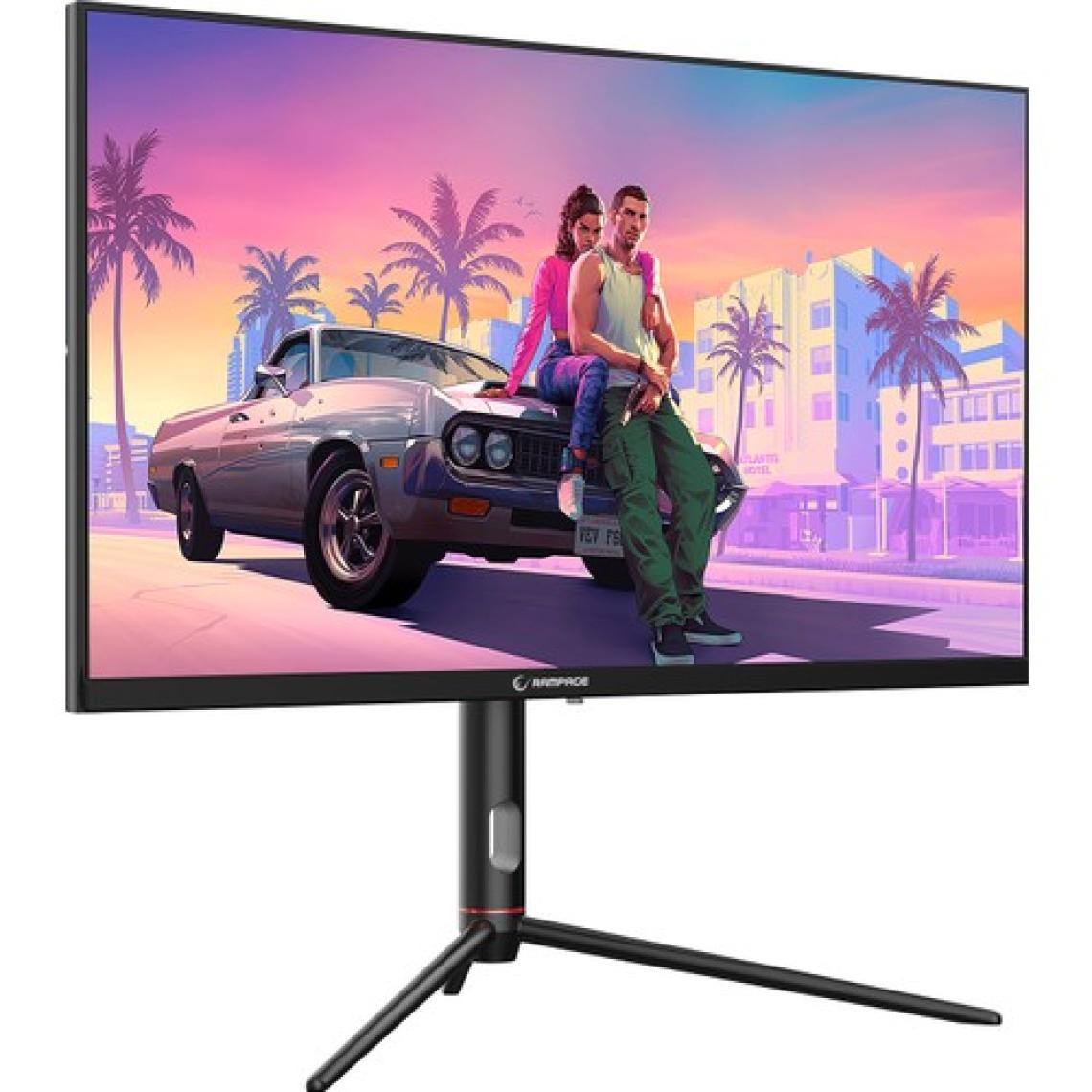 Rampage Glacier GL27R180Q 27 180Hz 1ms Auo IPS Qhd 2k Adaptivesync Rgb Pivot Siyah Flat Oyuncu Monitörü