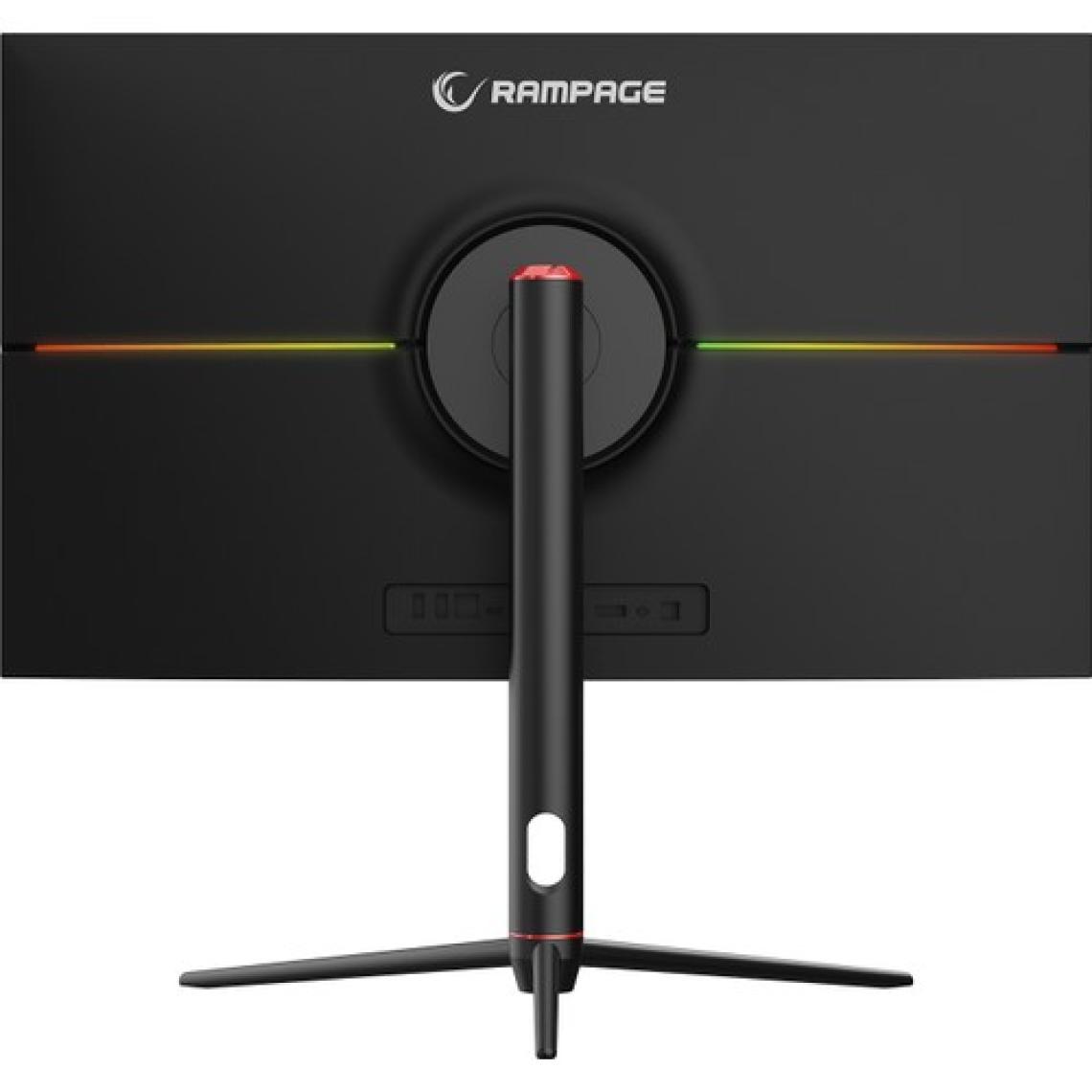 Rampage Glacier GL27R180Q 27 180Hz 1ms Auo IPS Qhd 2k Adaptivesync Rgb Pivot Siyah Flat Oyuncu Monitörü
