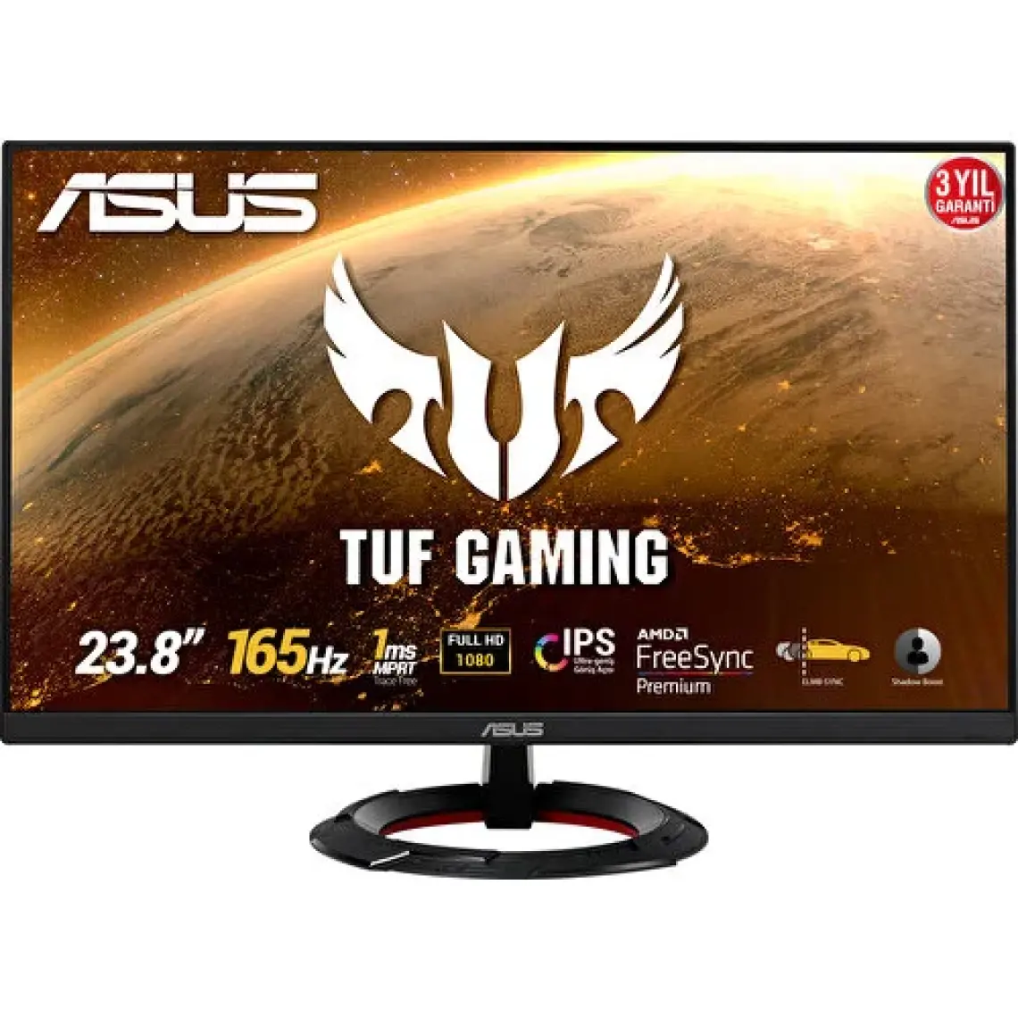 Asus TUF Gaming VG249Q1R 23.8" 1 ms Full HD FreeSync IPS Oyuncu Monitörü